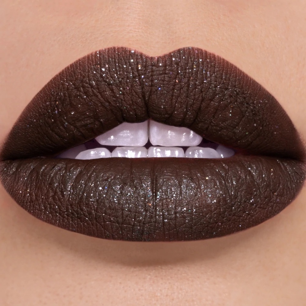 NWT Sugarpill: Rare 🔥 No Thx! Brown Glitter Liquid Lip Color